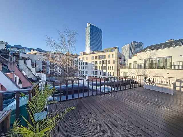 Penthouse te koop in Saint-Josse-Ten-Noode