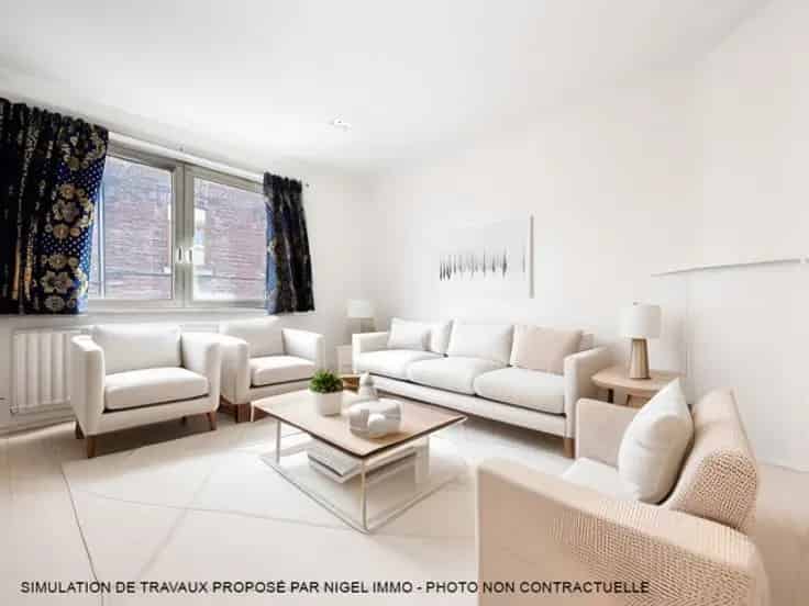 Huis te Koop Luik: Bel-etage 2 slaapkamers te renoveren