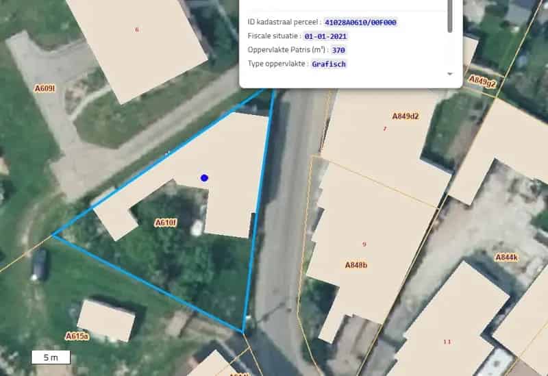 Bouwgrond te huur 370m² Rustig gelegen