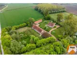 Fermette te koop - Lochristi - Prachtige hoeve met paardenstallen