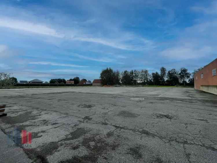 Industriegrond te huur in Staatsbaan Kortemark