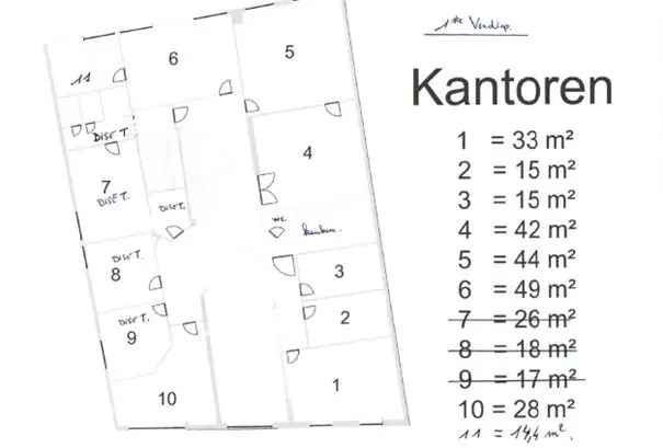 MAKKELIJK BEREIKBARE KANTOREN MET PARKING