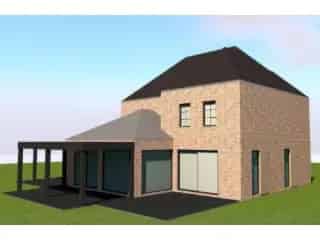 Bouwgrond Lommel - Rustige ligging, gegoten fundering en bouwplannen