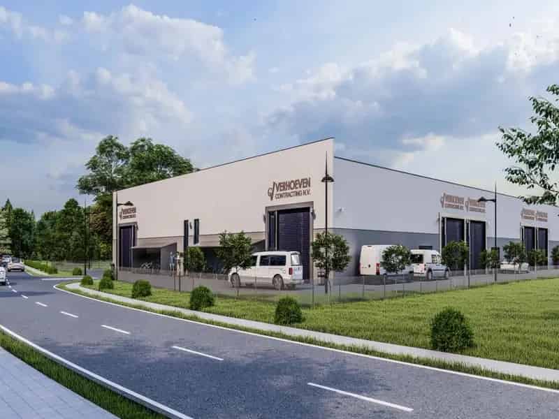 KMO-unit 6 bus 8 personen 289m² te huur