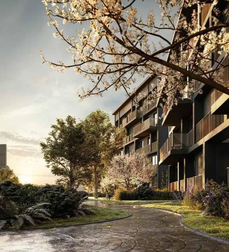 Appartement te koop Leiemeersen: 2 slaapkamers, terras, investering