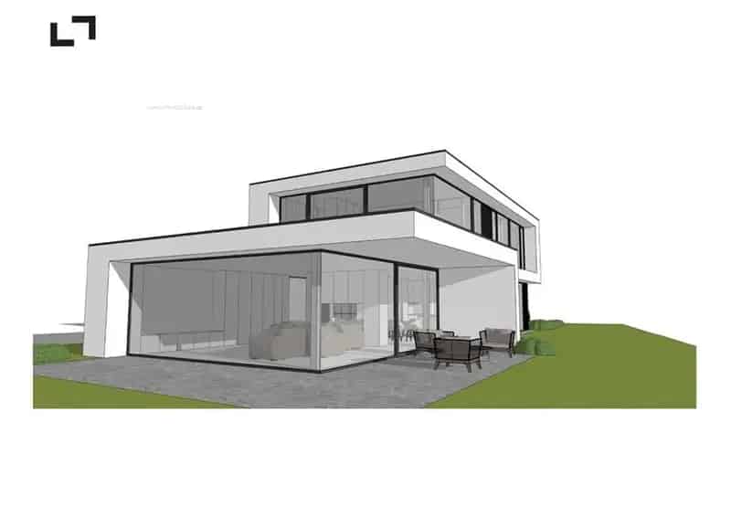 Bouwgrond Wetteren 1042m² Zuidoriëntatie Open Bebouwing