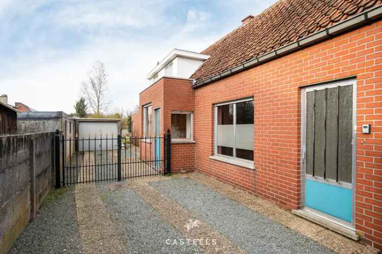 Huis te koop Melle Te renoveren halfopen bebouwing