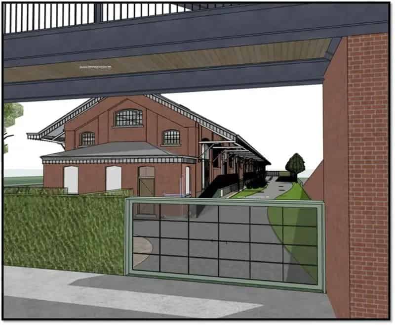 Nieuwbouw project Ronse: Kantoorruimte Horeca Atelier