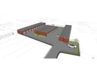 Bouwgrond Jemappes 17 are 31 Garages Investering
