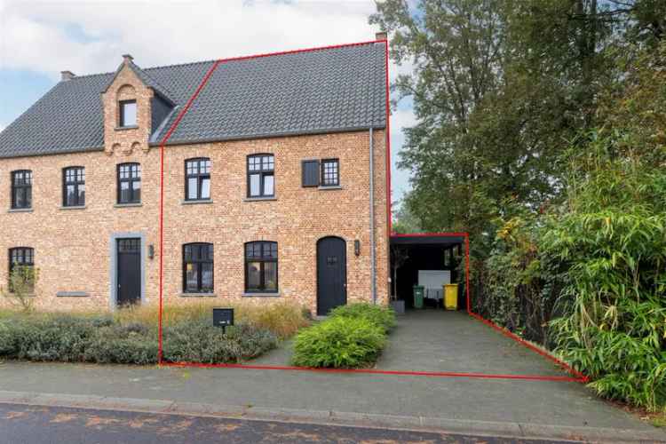 Recente, energiezuinige 4slpk.-woning (hob) met tuin