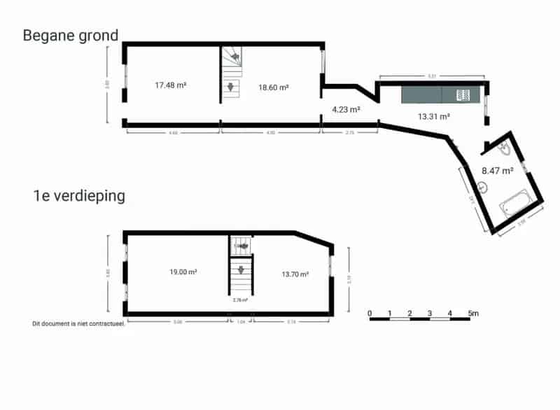 Te renoveren woning met 2 garageboxen