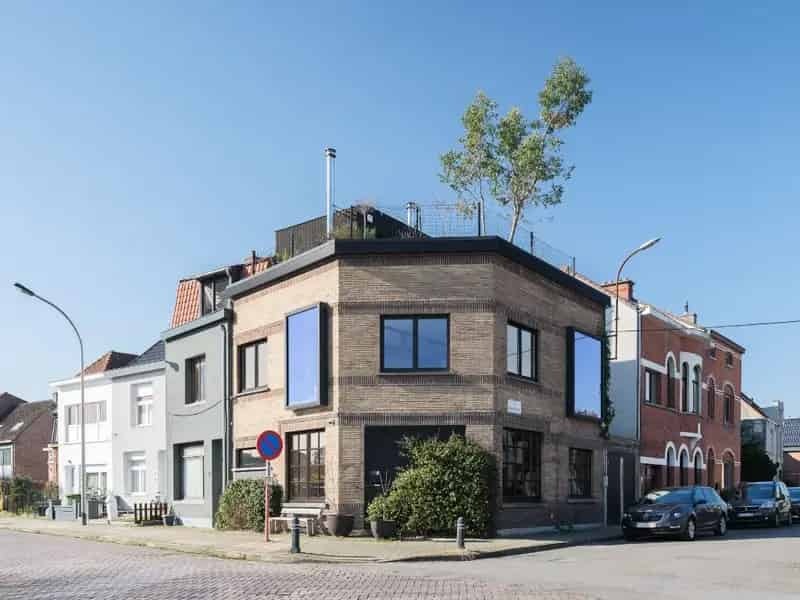 Gent Loftwoning Daktuin Architecturaal Supporterscafe