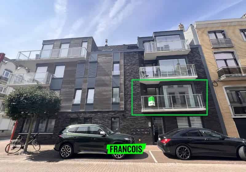 Recent appartement 1 slaapkamer Blankenberge zonnig terras