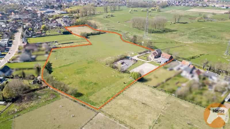 Gerenoveerde hoeve met stallen op 35 hectare