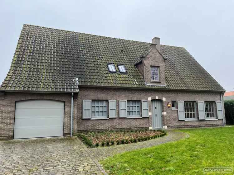 Huur ruime villa in Avelgem met grote tuin