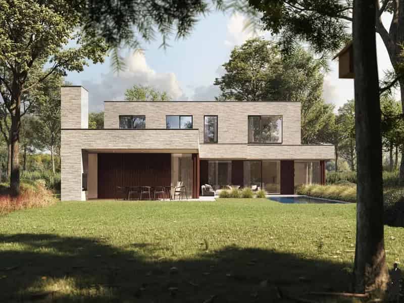 Rietgedekte Moderne Nieuwbouwwilla