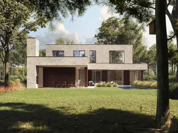 Koop moderne rietgedekte villa met unieke eigenschappen