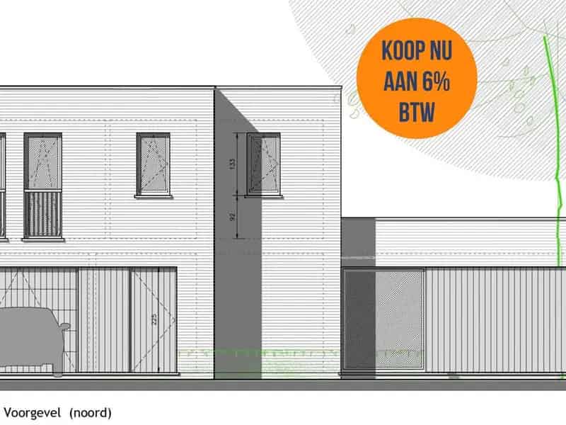 Nieuwbouw villa te koop in Sijsele