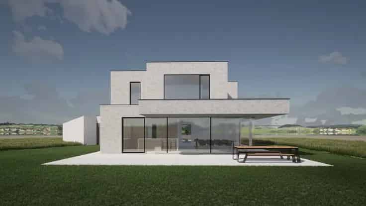 Nieuwbouw Villa te Veldegem 1400m² Perceel 6 BTW