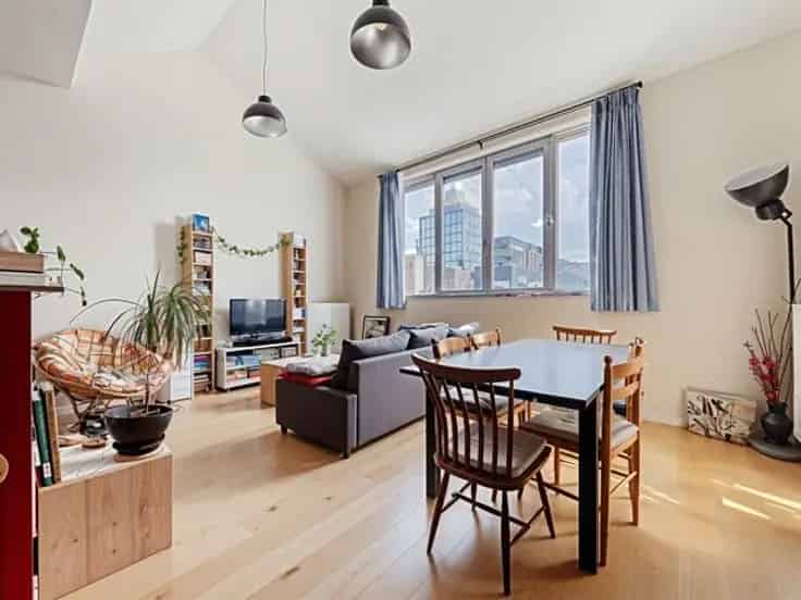 Appartement te Koop Molenbeek 2 slaapkamers Terras