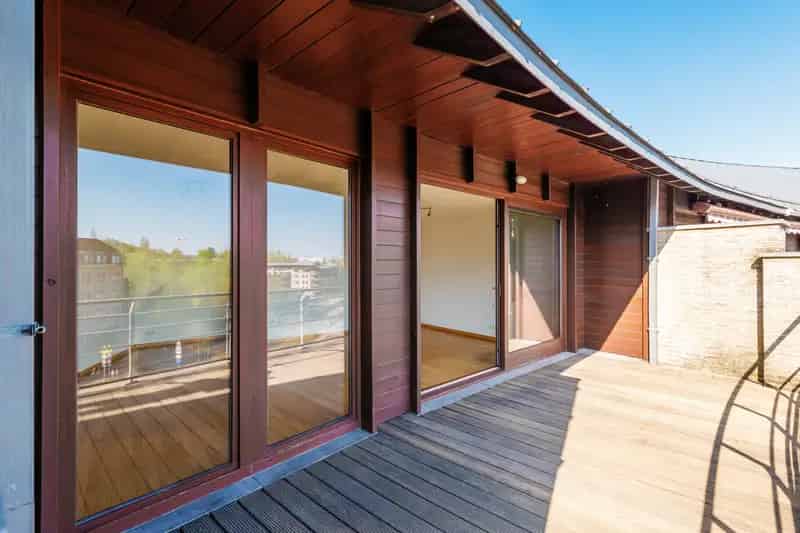 Penthouse te Sint Lambrechts Woluwe 2 slaapkamers terras