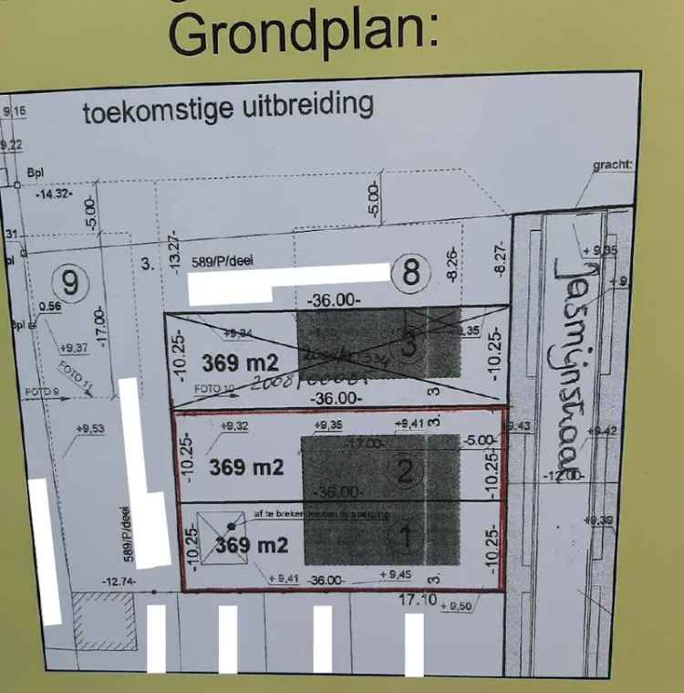 Bouwgrond te koop met zuidgerichte tuin in Geel