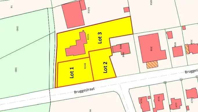 Koop bouwgrond in Menen met commerciële ligging en ruime mogelijkheden