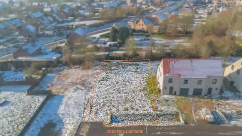Bouwgrond Moerbeke 549m² Open Bebouwing