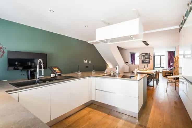 Huis Te Koop Brussel 3 slaapkamers 380m² Garage Kantoorruimte