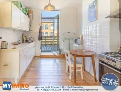 Studio te Huur Etterbeek 35m² Terras 20m²