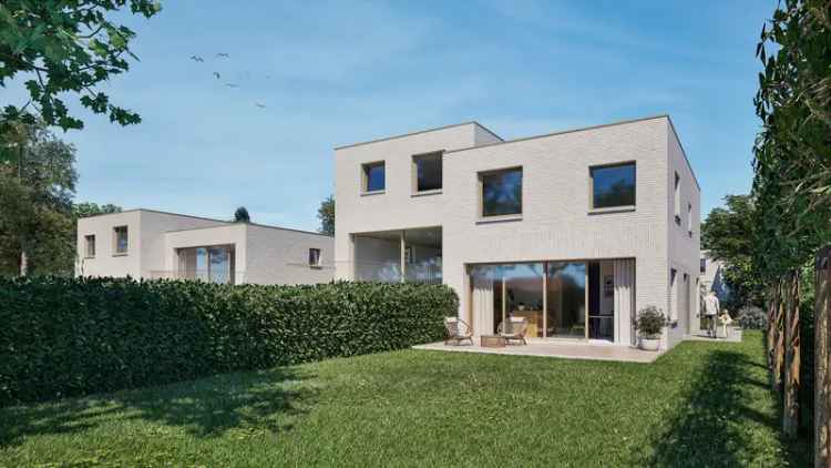 Nieuwbouwwoning te koop: 4 slaapkamers, moderne architectuur, bijna-energieneutraal