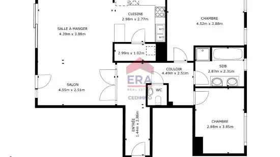 TWEE-SLAAPKAMER APPARTEMENT MET TERRAS EN TUIN