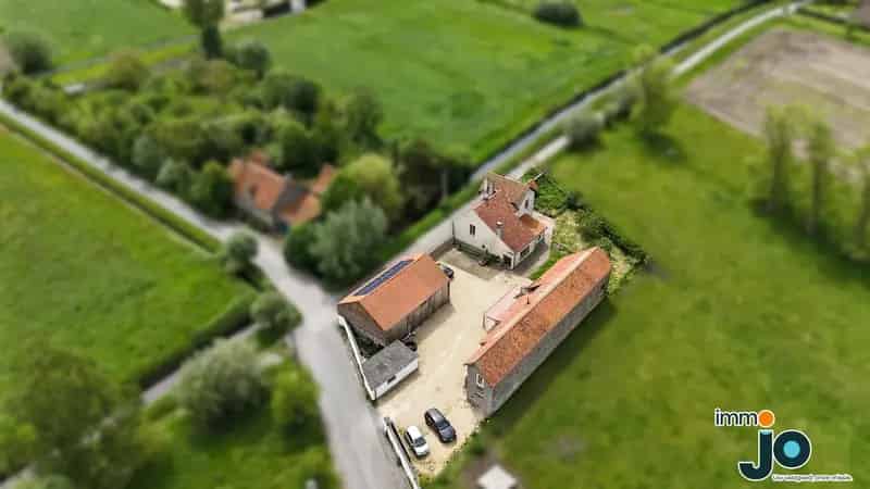 Idyllische hoeve Gistel Moere 4-5 slaapkamers 480m2 bijgebouwen