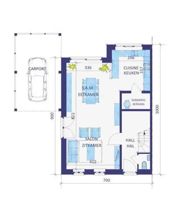Huis Te Koop: Energiezuinige 3 Slaapkamers  Nieuwbouwproject