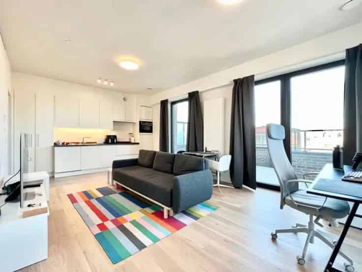 Appartement Te Koop Tour Taxis 1 Slaapkamer Prive Terras