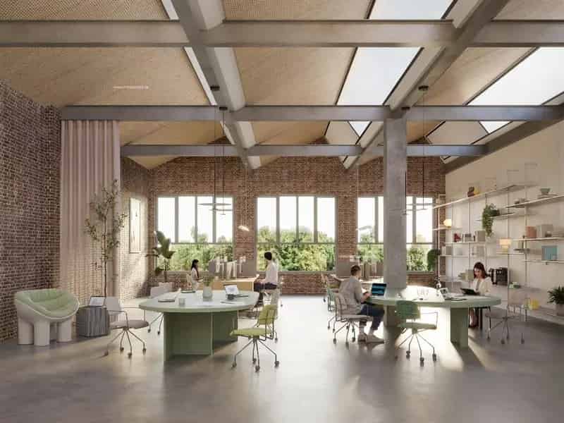 Kantoorruimte te Koop Kortrijk Walle 400m²
