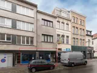 Handelspand Antwerpen 186m²  -  Detailhandel -  Achterhuis 300m²