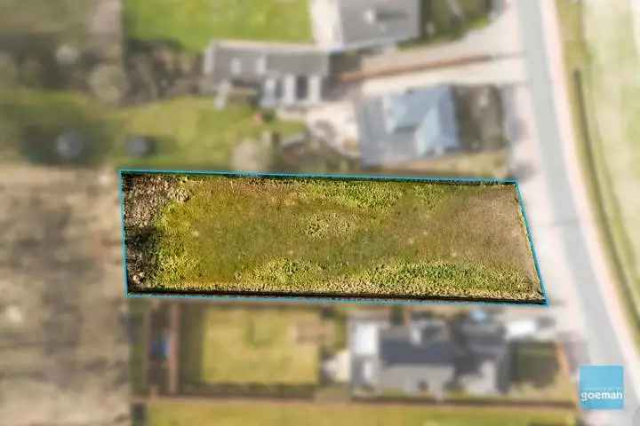 Bouwgrond Wichelen: Unieke ligging, open bebouwing
