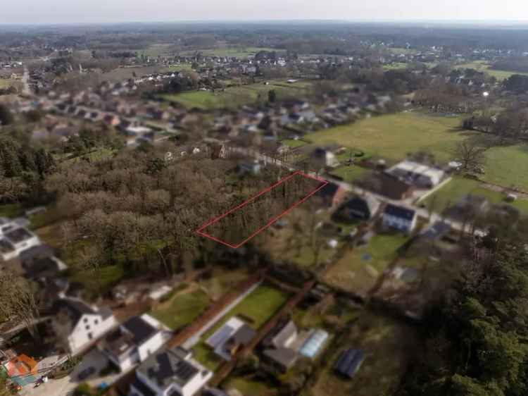 Bouwgrond 1605m² Putte Keerbergen Open Bebouwing