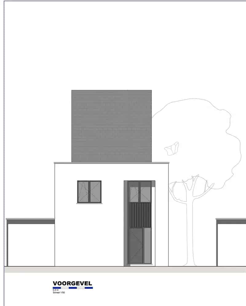 Nieuwbouw Huis Casco Willebroek 3 slaapkamers Carport Tuin BTW 6
