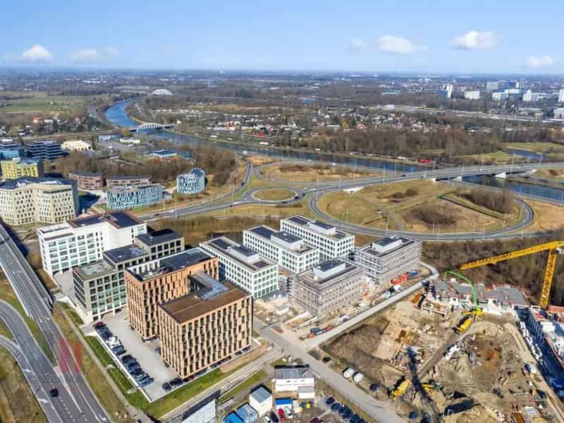 Nieuwbouw Kantoren Gent Atmos 3841m²