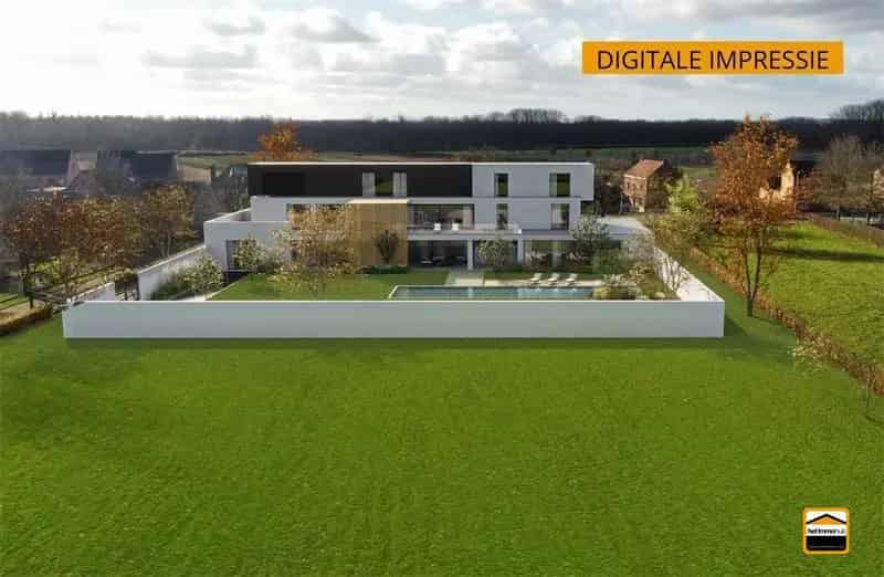 Bouwgrond Kortessem: Luxevilla met Kelder en Garage