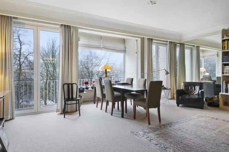 Te huur duplex appartement met uitzicht op het Stadspark in Antwerpen