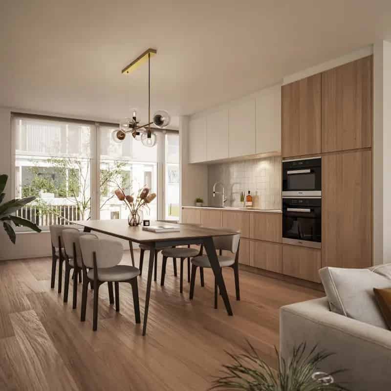 Appartement te koop: 2 slaapkamers, terras, groen uitzicht