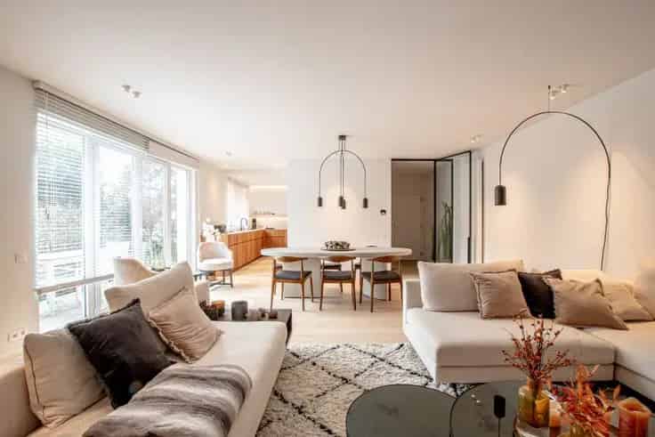Appartement te koop Zoute 3 slaapkamers luxe afwerking
