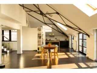 Loft te Koop Laken - Duplex Penthouse 3 slaapkamers Atomium zicht