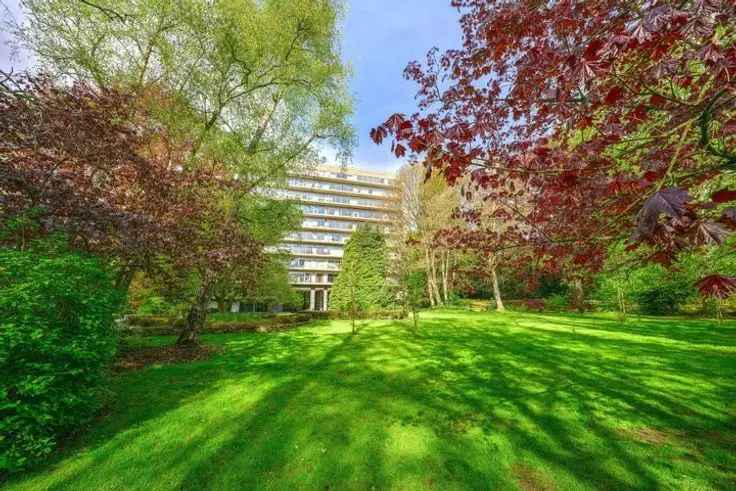 Penthouse te koop met 2 slaapkamers en prachtig uitzicht in Bois de la Cambre