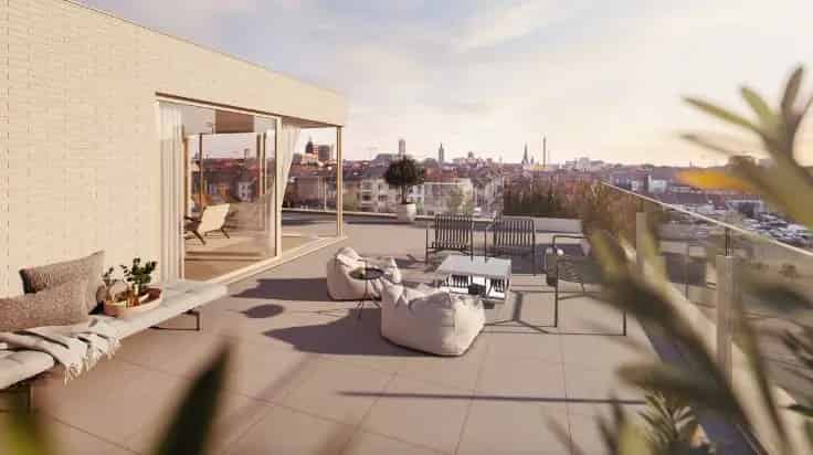 Penthouse Te Koop Gent: Luxe 3 Slaapkamers, Ruim Terras, BEN-Norm