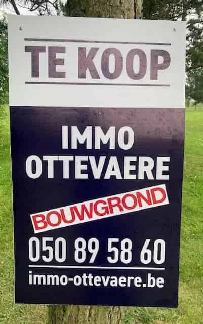 Bouwgrond Harelbeke 401m² HOB