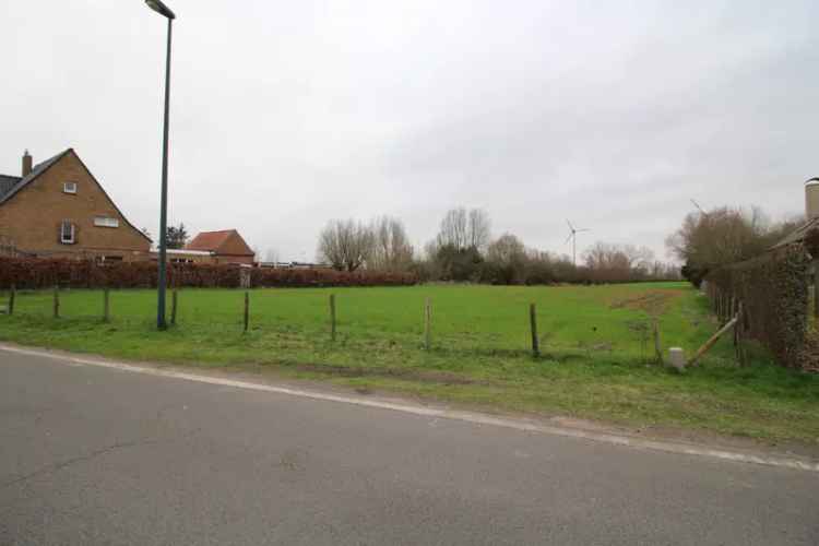 Bouwgrond te koop in Adegem uniek perceel van 7379m²